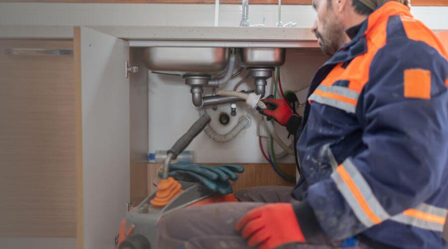 Professional slab leak plumber services in Bicknell, IN